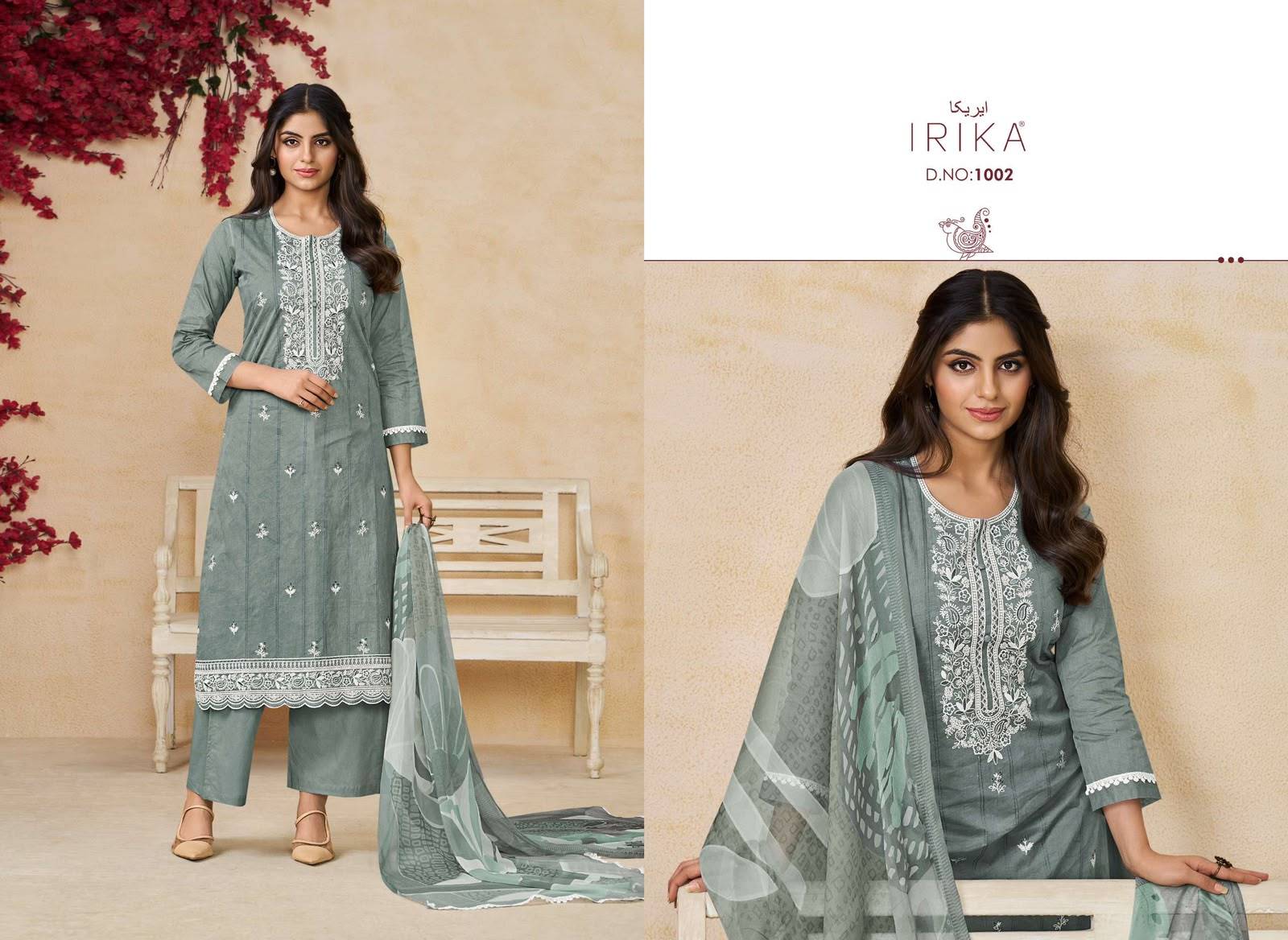 KENNON VOL 2 BY IRIKA 1001 To 1004 Series Stylish Beautiful Colourful Organza Dresses At Wholesale Price